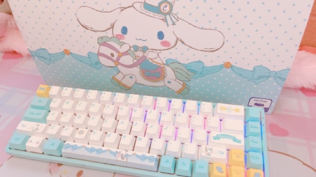 Akko シナモロール キーボード テンキーレスモデル 海外限定品 PC